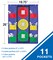 Carson Dellosa 26" x 19.75" Stoplight Behavior Charts for Kids at Home, Pocket Chart With Red, Green, Yellow Classroom Lights and Dry Erase Student Sticks, Social Emotional Learning Teaching Supplies